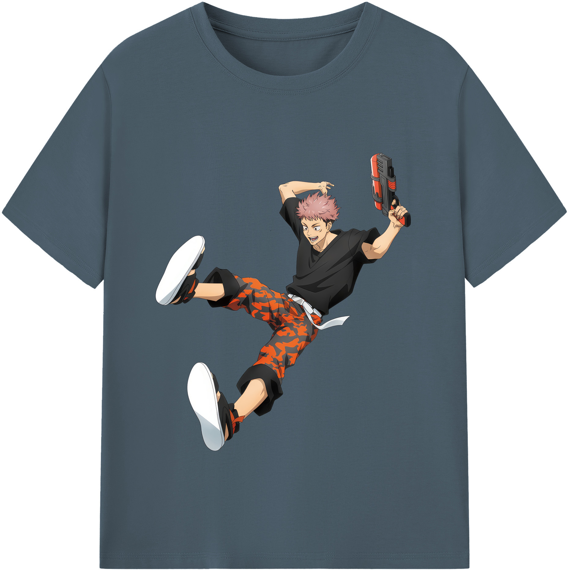 （画像用） 呪術廻戦 Jujutsu Kaisen 綿100％半袖Tシャツ（フロントプリント）